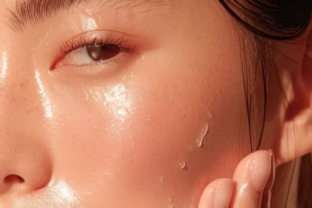 Hydration face image